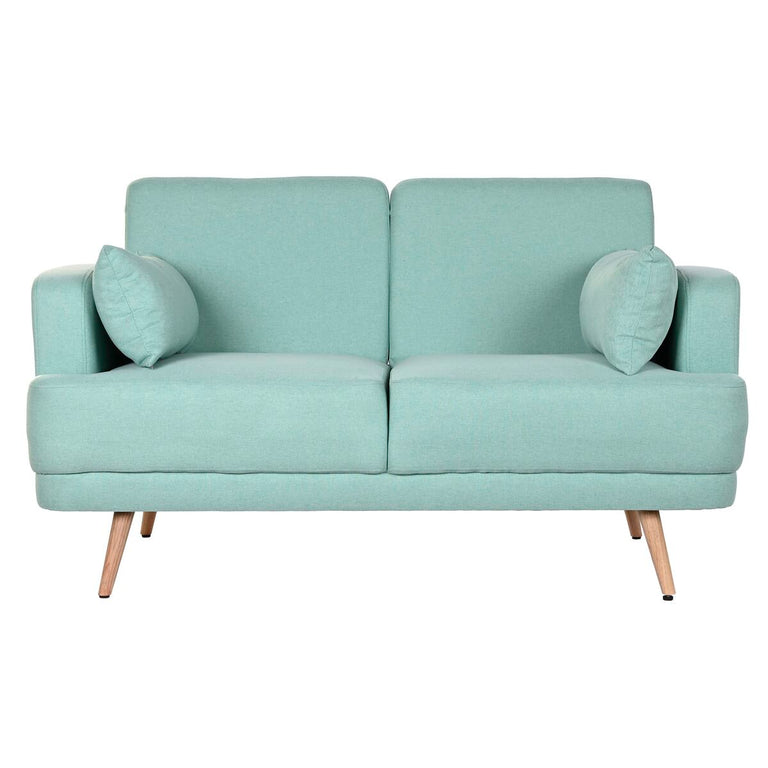Canapé DKD Home Decor 135 x 70 x 76 cm Scandi Métal Vert