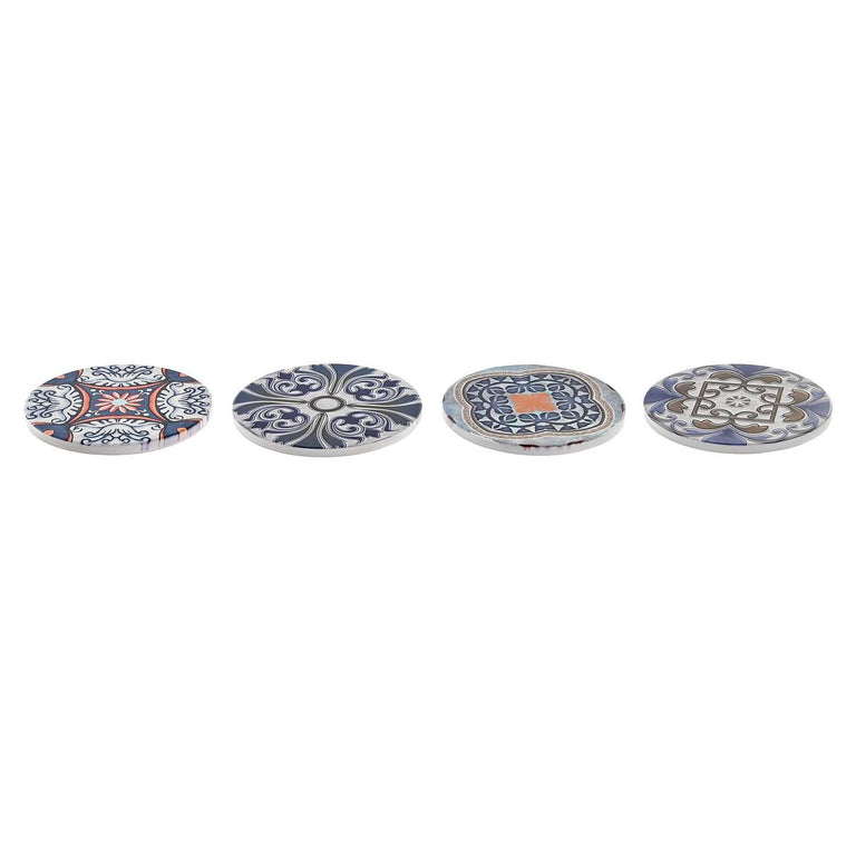 Dessous de verres DKD Home Decor Carrelage 10,8 x 10,8 x 0,7 cm