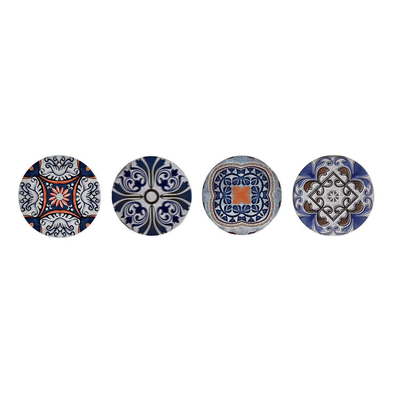 Dessous de verres DKD Home Decor Carrelage 10,8 x 10,8 x 0,7 cm