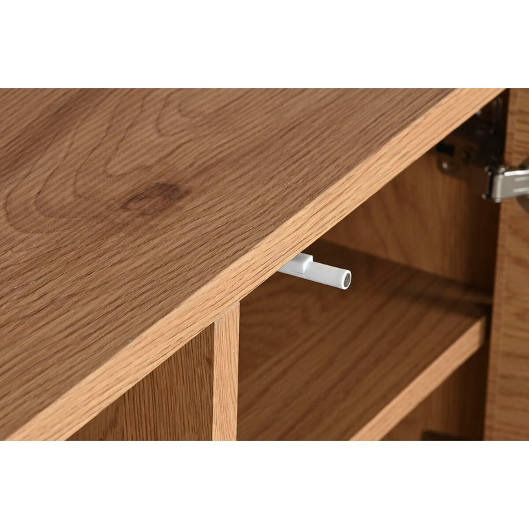 Meubles de télévision DKD Home Decor 120 x 40 x 57 cm Naturel Métal Bois MDF