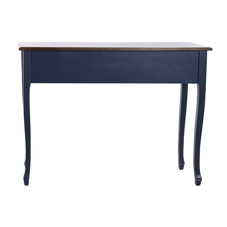 Console DKD Home Decor Céramique Marron Blue marine (110 x 40 x 79 cm)