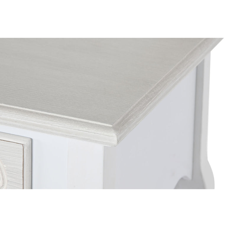 Console DKD Home Decor Bois Blanc Bois MDF (120 x 40 x 78,5 cm)