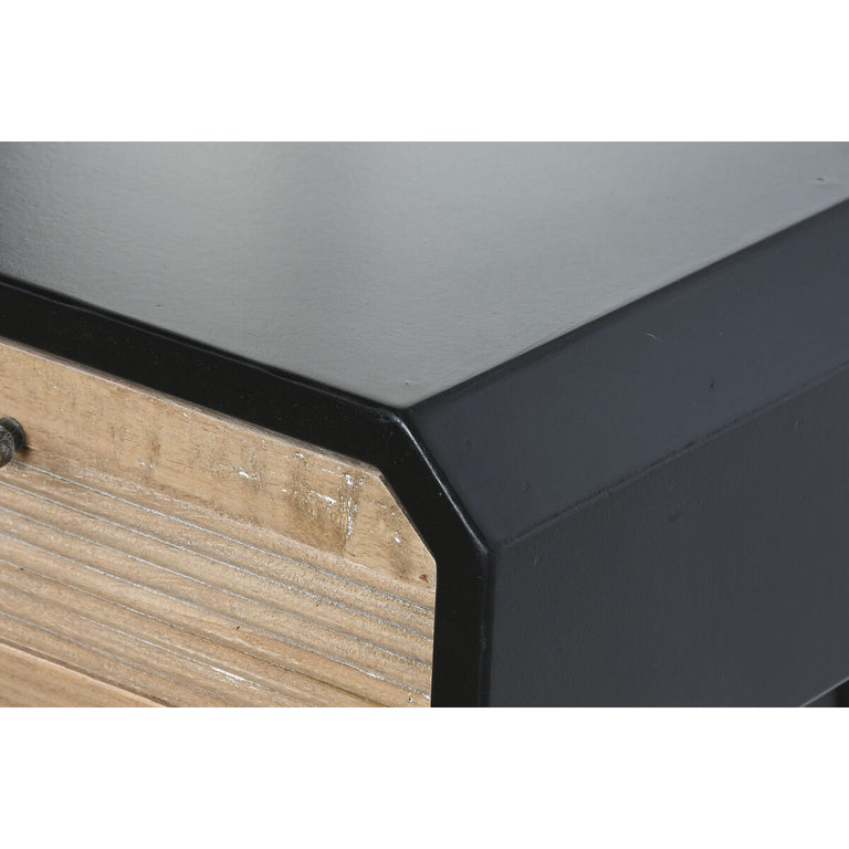 Console DKD Home Decor Noir Bois (110 x 40 x 80 cm)