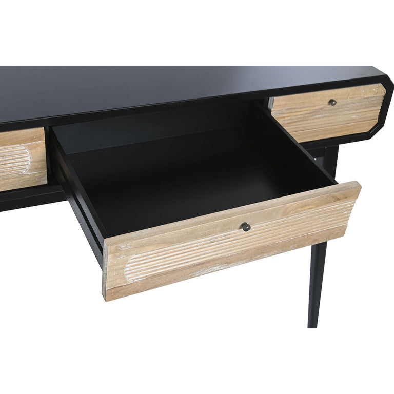 Console DKD Home Decor Noir Bois (110 x 40 x 80 cm)