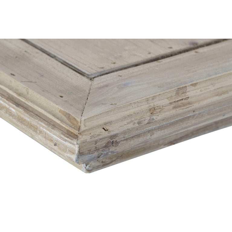 Table d'appoint DKD Home Decor 180 x 35 x 78 cm Sapin Naturel Gris