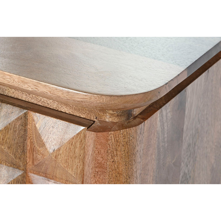 Meubles de télévision DKD Home Decor 140 x 40 x 55 cm Naturel Métal Bois de manguier
