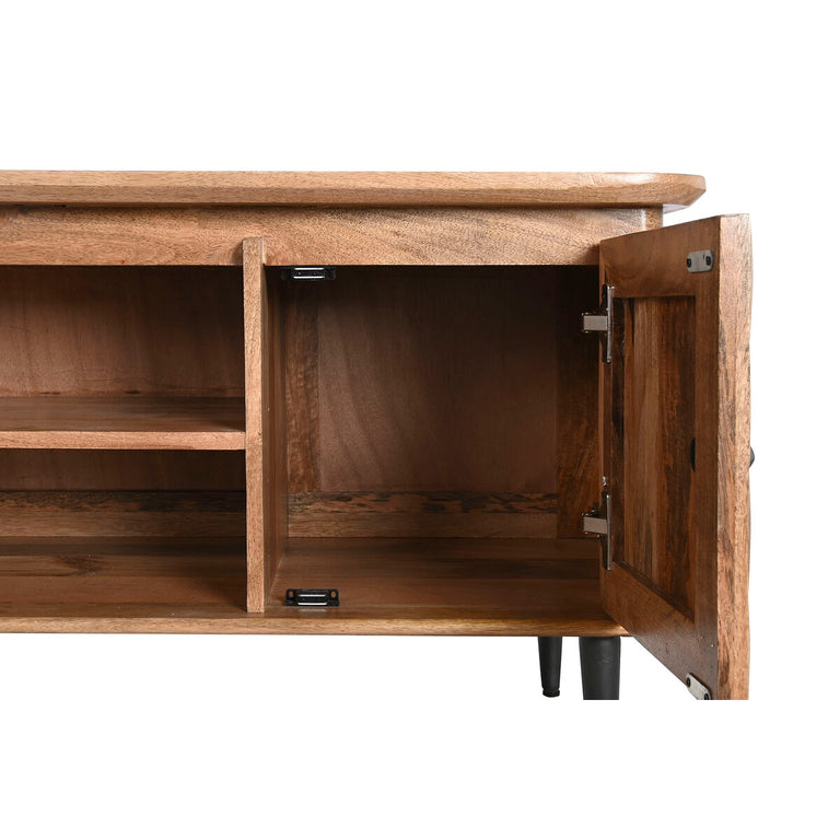 Meubles de télévision DKD Home Decor 140 x 40 x 55 cm Naturel Métal Bois de manguier