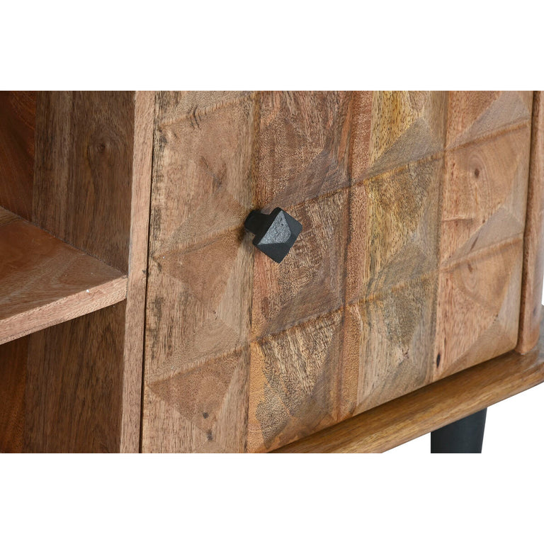 Meubles de télévision DKD Home Decor 140 x 40 x 55 cm Naturel Métal Bois de manguier