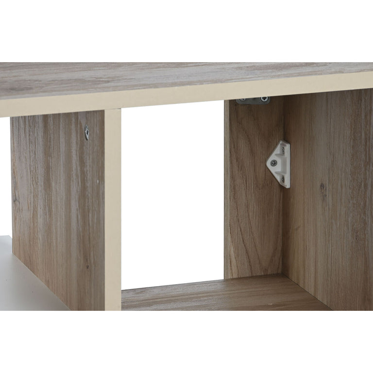 Meubles de télévision DKD Home Decor 184 x 42 x 58 cm Métal Marron Blanc Bois MDF