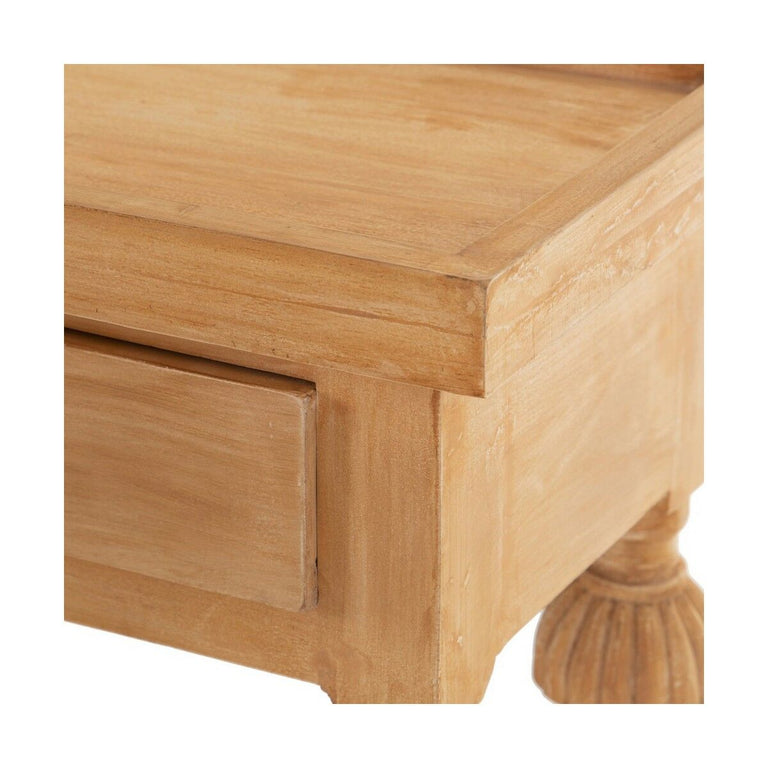 Meuble d'Entrée 100 x 30 x 77 cm Naturel bois mindi