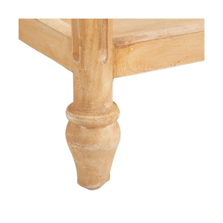 Meuble d'Entrée 100 x 30 x 77 cm Naturel bois mindi