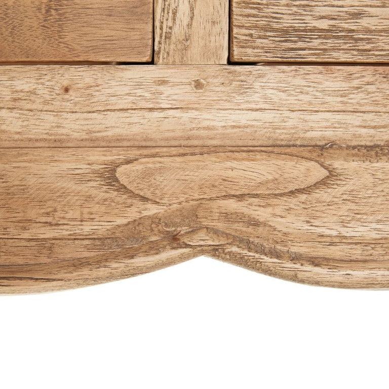 Meuble d'Entrée 85 x 23 x 80 cm Naturel bois mindi