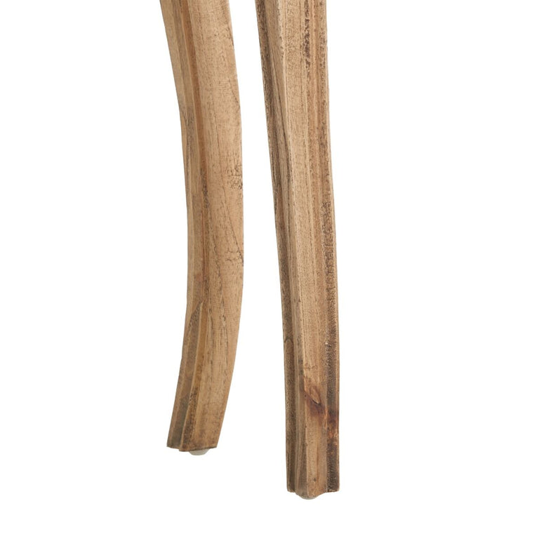 Meuble d'Entrée 85 x 23 x 80 cm Naturel bois mindi