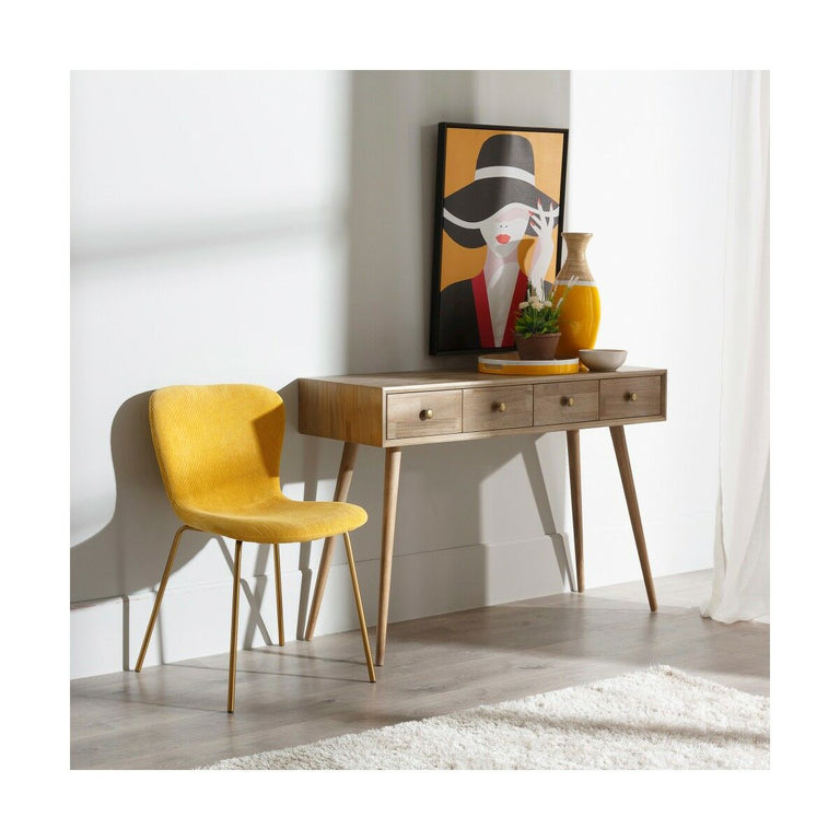 Meuble d'Entrée 110 x 40 x 78 cm Naturel Bois DMF