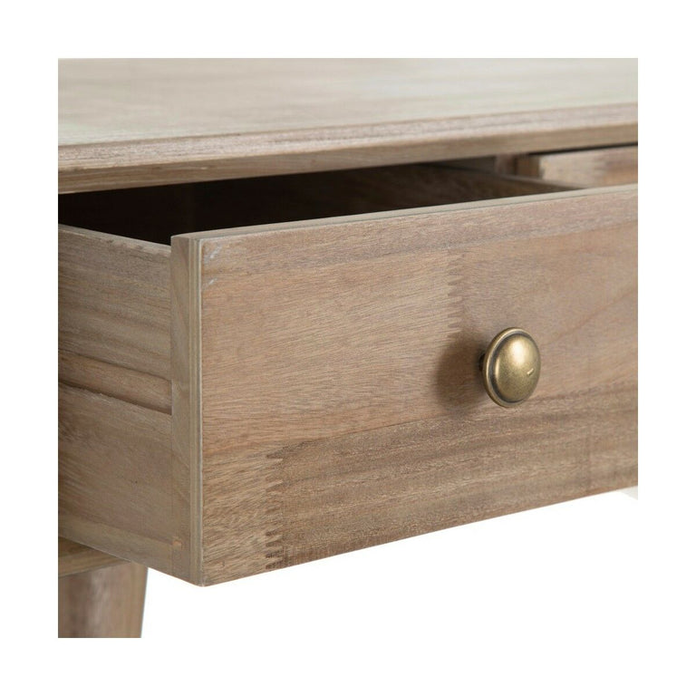 Meuble d'Entrée 110 x 40 x 78 cm Naturel Bois DMF