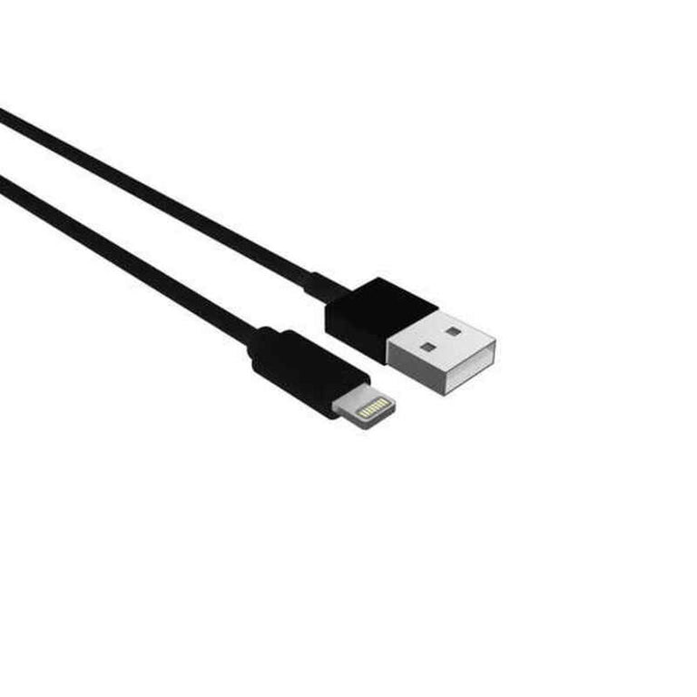 Câble Lightning Contact iPhone Noir (1 m)