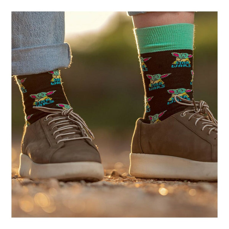 Chaussettes The Mandalorian Unisexe Adulte black