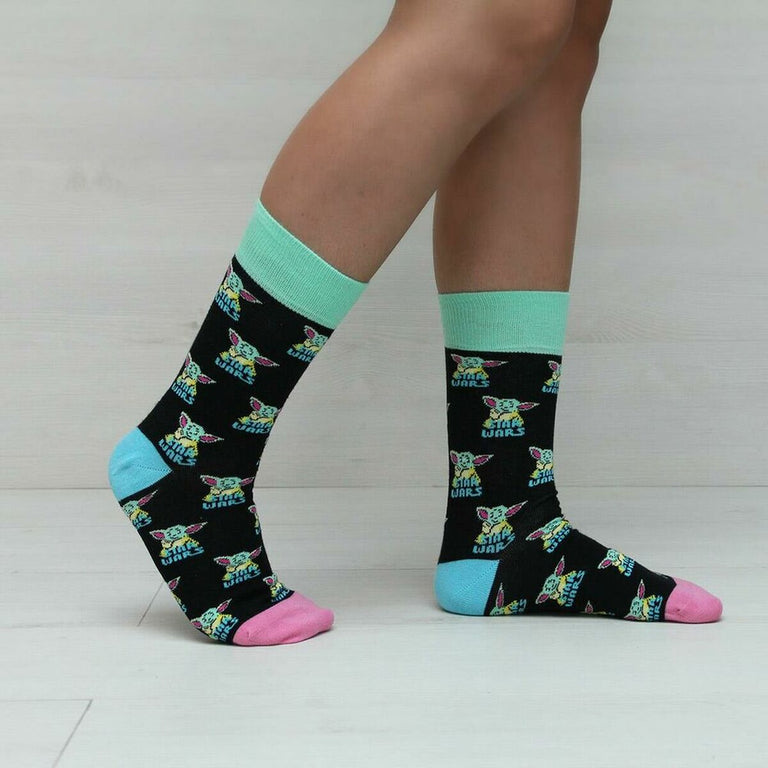Chaussettes The Mandalorian Unisexe Adulte black