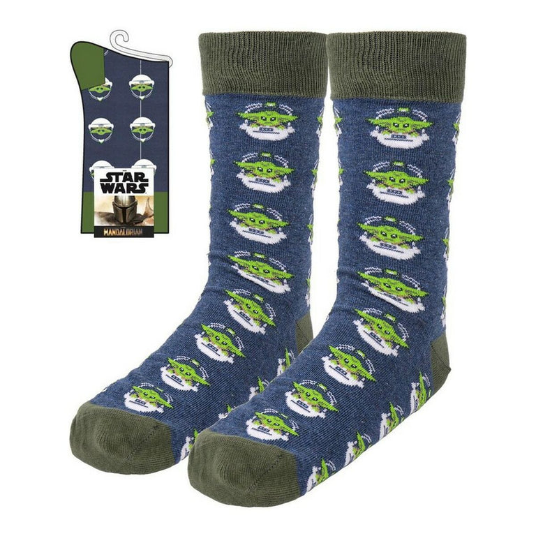 Chaussettes The Mandalorian Adulte Bleu foncé