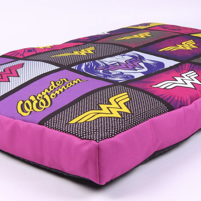Lit pour chien Wonder Woman Rouge