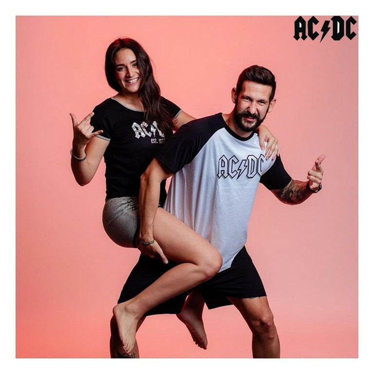 Pyjama D'Été ACDC Femme