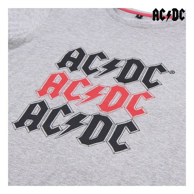 Pyjama ACDC Femme Gris