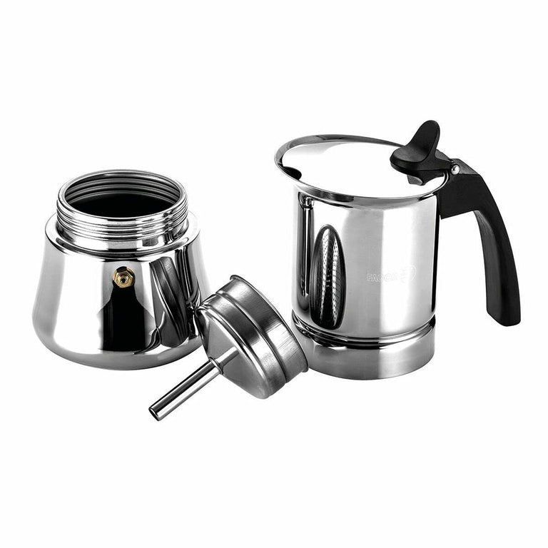 Cafetière Italienne FAGOR Etnica Acier inoxydable 18/10 (6 Tasses)