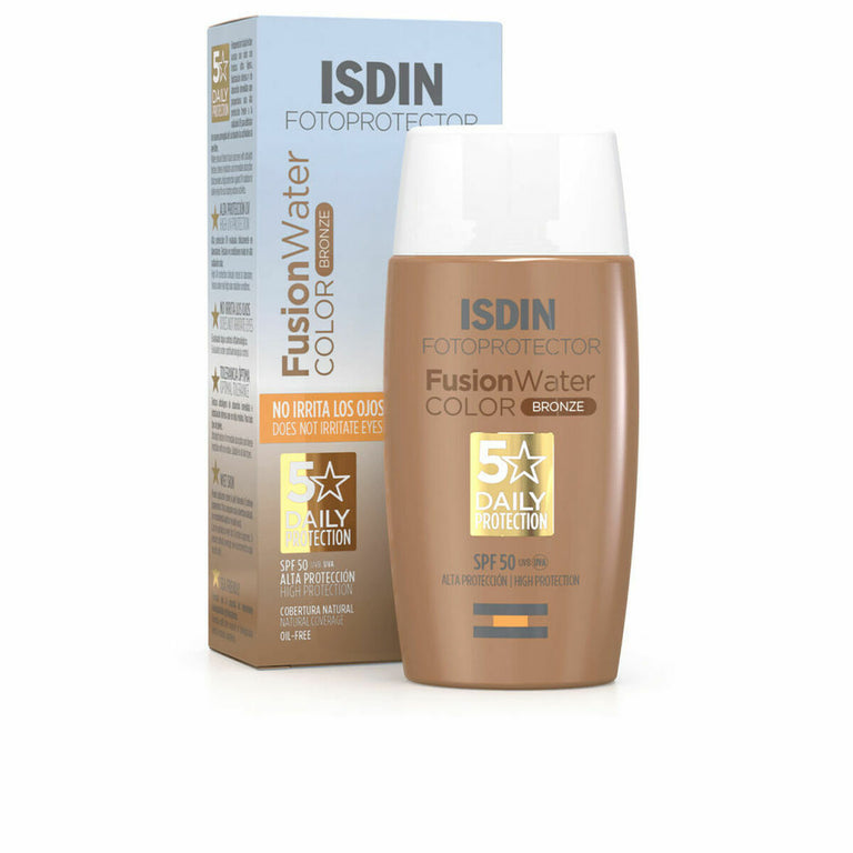 Crème Solaire Avec Couleur Isdin Bronze (50 ml)