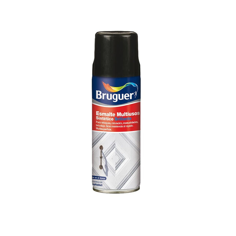 Émail synthétique Bruguer 5197974 Spray Polyvalents Blanc 400 ml Brillant