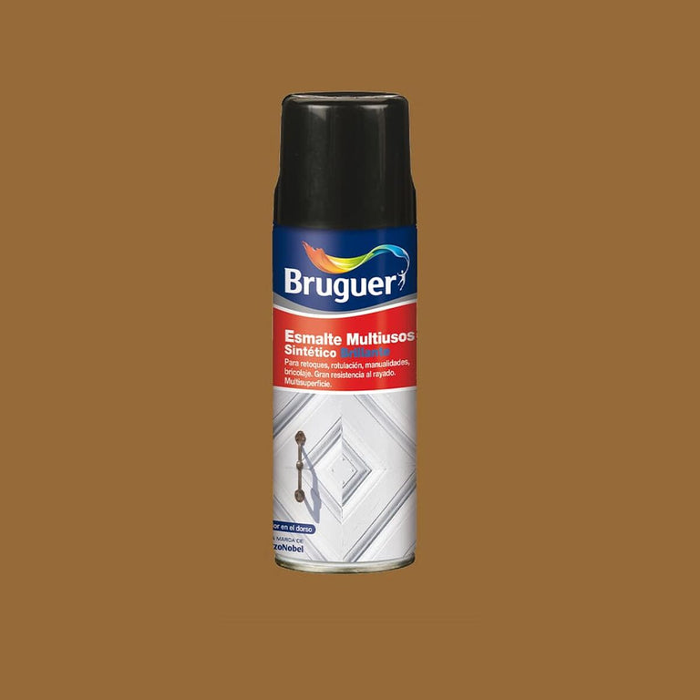 Émail synthétique Bruguer 5197980 Spray Polyvalents 400 ml Microfibre Brillant