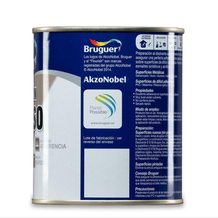 Préparation de la surface Bruguer 5355523  Polyvalent Apprêt Blanc 750 ml Mat