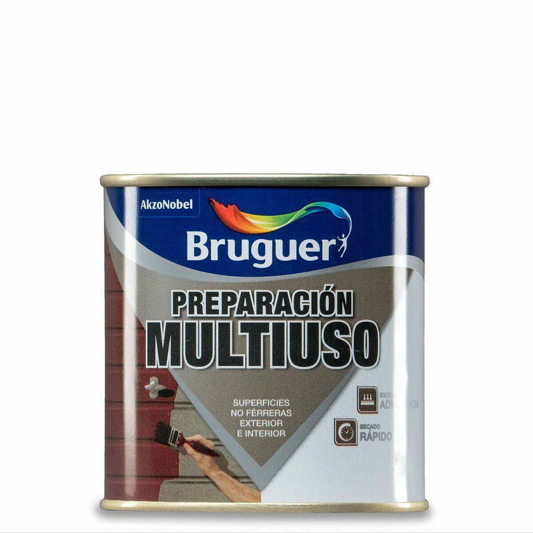Préparation de la surface Bruguer 5355538  Polyvalent Apprêt 250 ml Blanc Mat