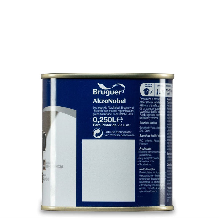 Préparation de la surface Bruguer 5355538  Polyvalent Apprêt 250 ml Blanc Mat