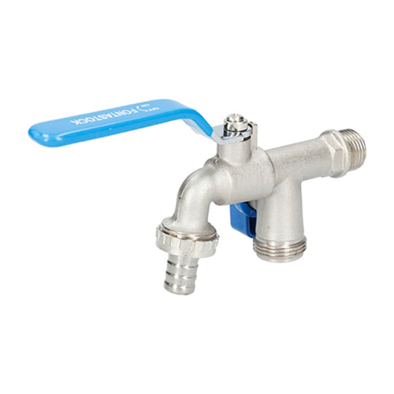 Robinet Fontastock Chrome 1/2 x 3/4 x 3/4"