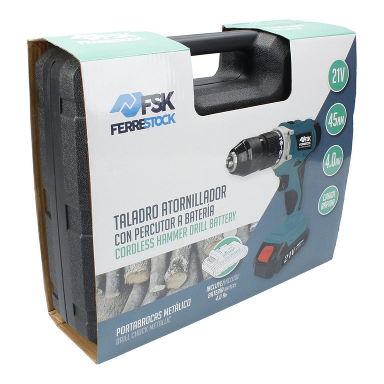 Perceuse à Percussion Ferrestock 80 W 4.0 Ah
