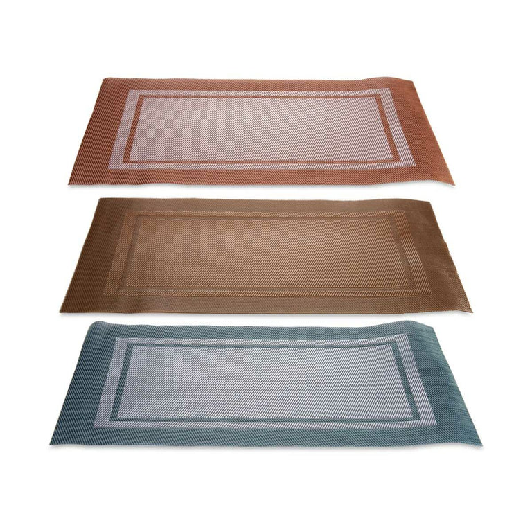 Dessous de plat Bleu Marron Bronze