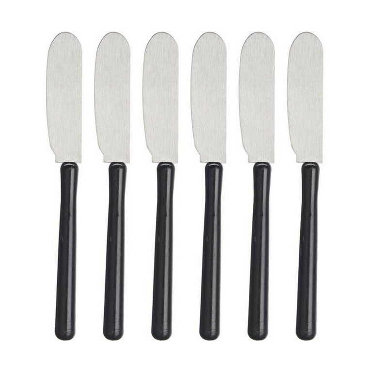 Couteau à tartiner Acier (6 Pièces)