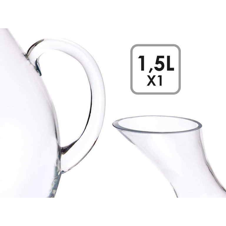 Carafe à Décanter verre 1,5 L