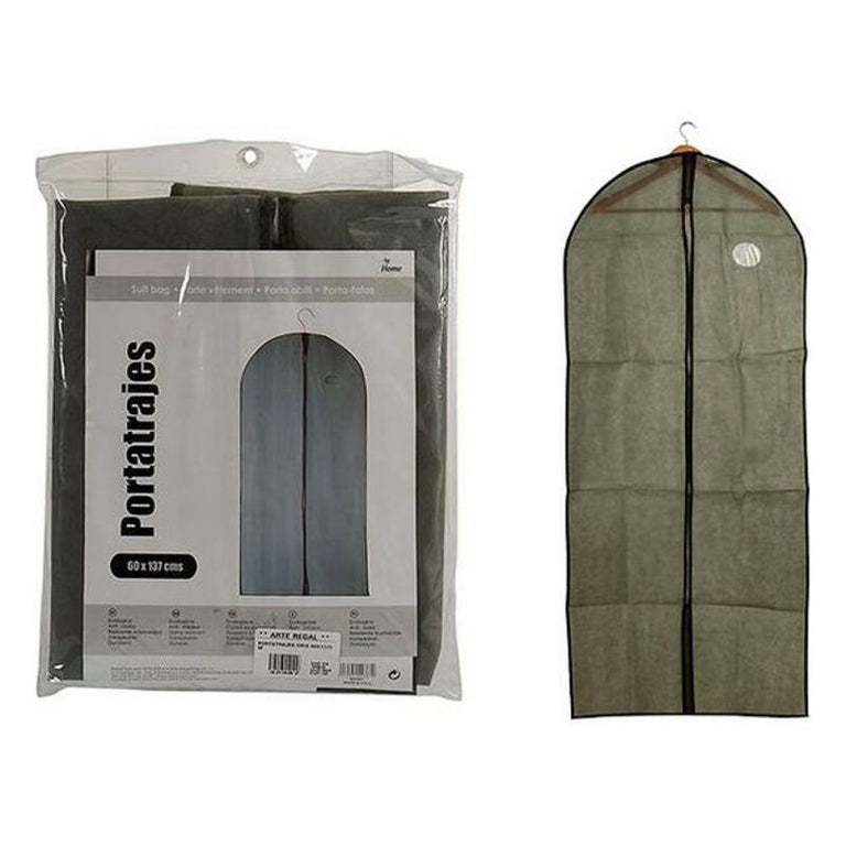 Porte-habits Gris polypropylène 2 x 32 x 26 cm (60 x 137 cm)