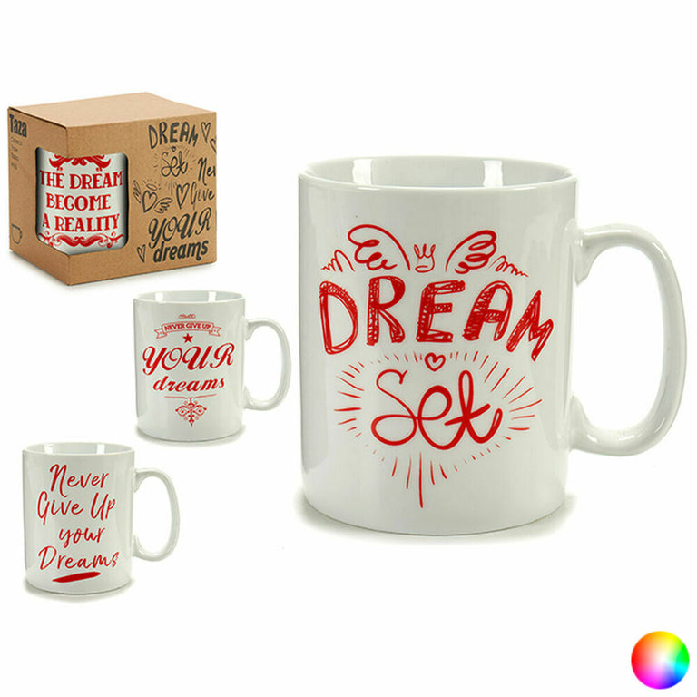 Tasse mug Dream 330 ml Porcelaine Rouge
