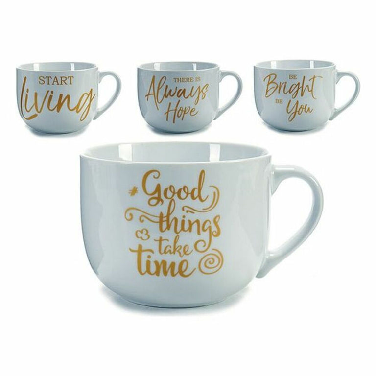 Tasse Or (11 x 8,5 x 14 cm)
