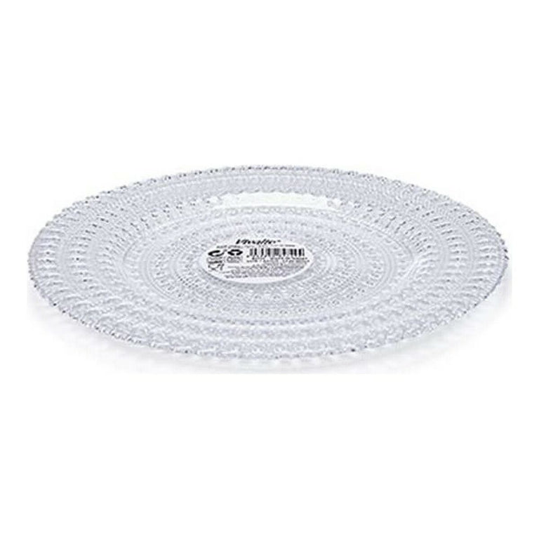 Assiette Allure Rond Transparent verre