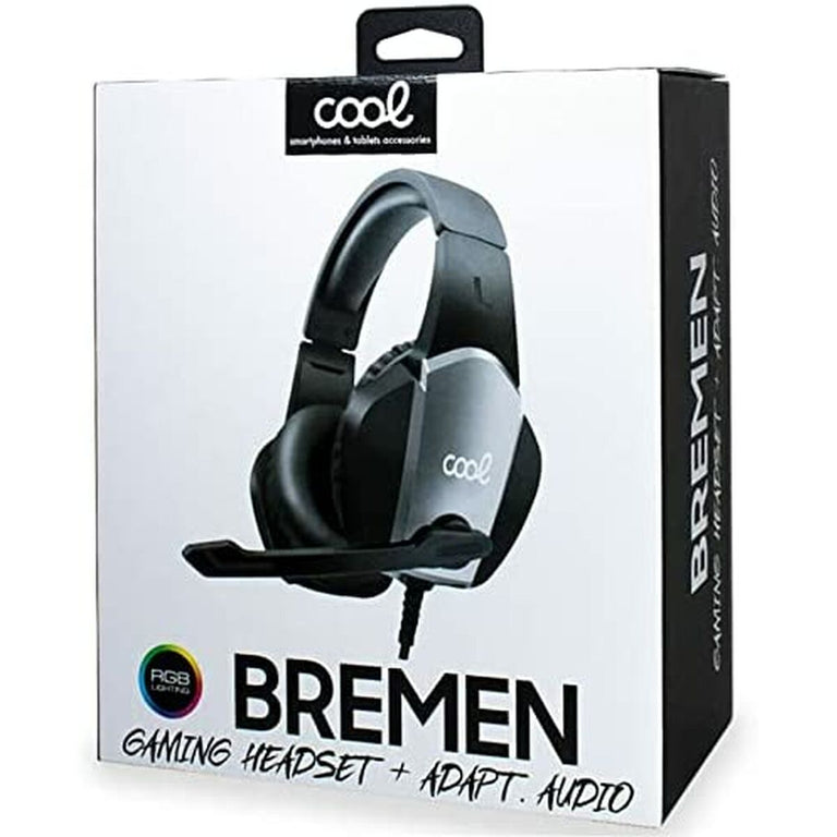 Casques avec Microphone Cool Noir