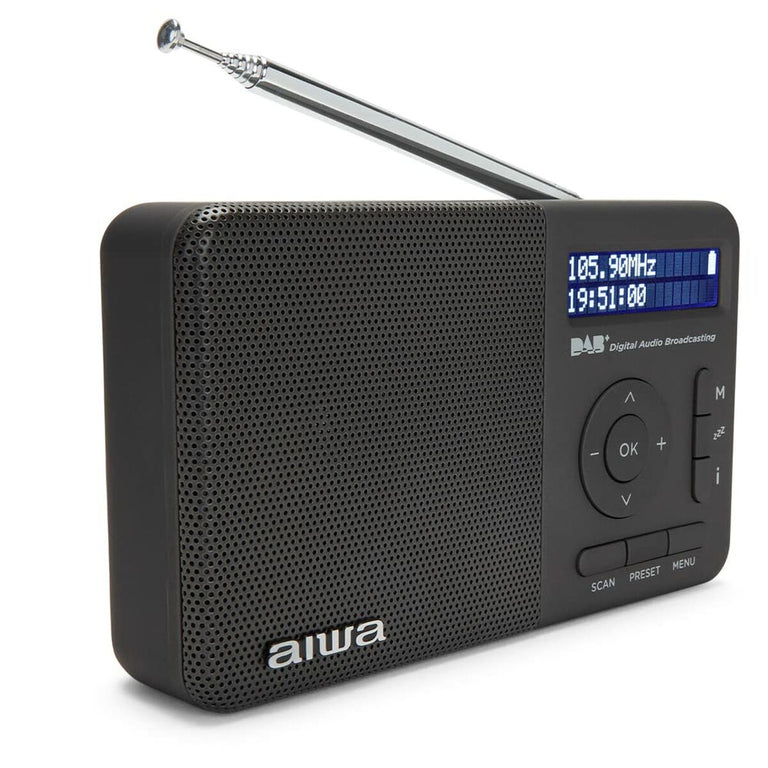 Radio Aiwa RD40DABBK Noir 2000 mAh