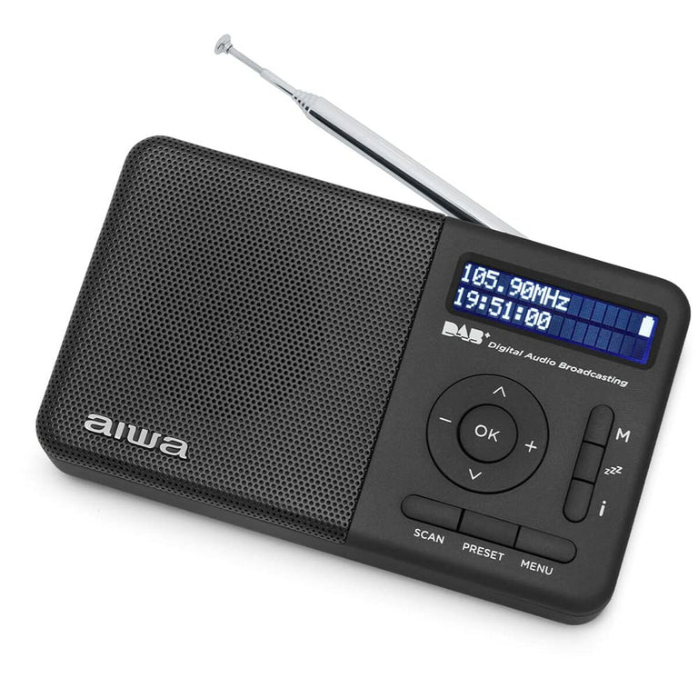 Radio Aiwa RD40DABBK Noir 2000 mAh