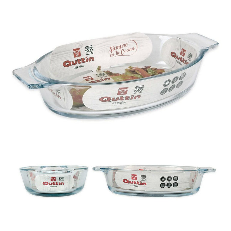 Plat à Gratin Quttin Ovale (400 cc) (20 x 11,5 cm)