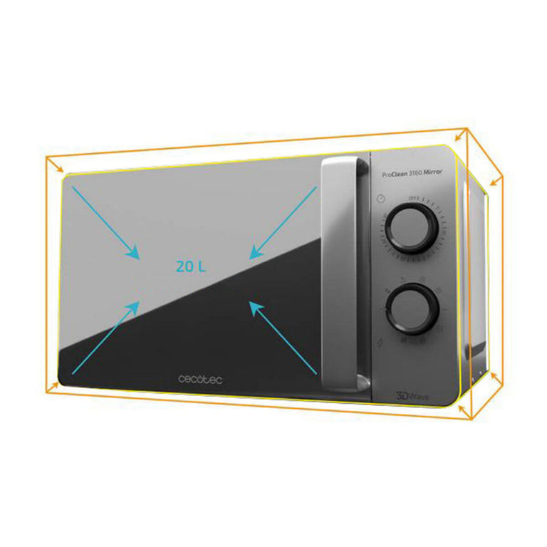 Micro-ondes avec Gril Cecotec ProClean 3160 20 L 700W