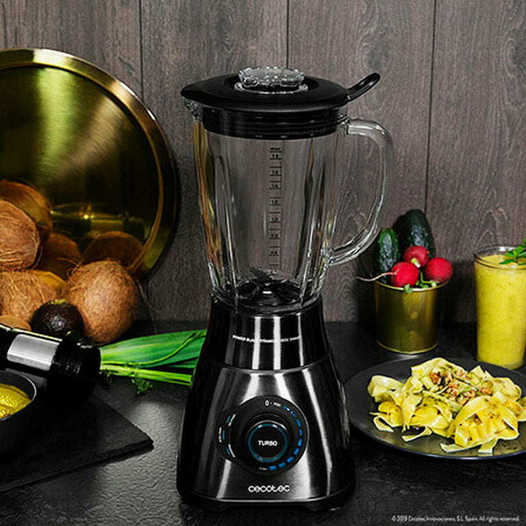 Bol mixeur Cecotec Power Black Titanium 1800 Smart 2,1 L 1800W