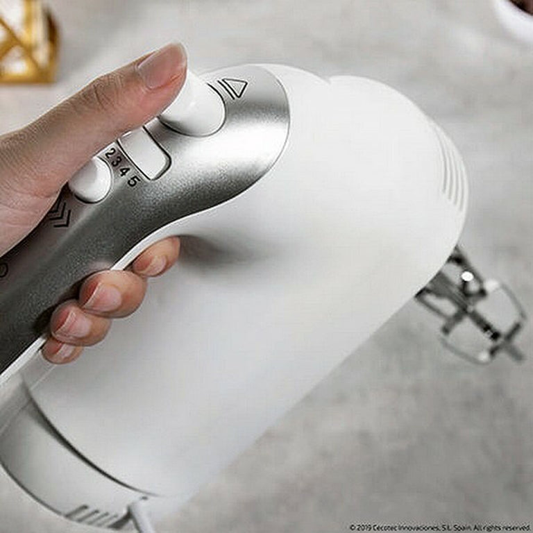 Mixeur/mélangeur de pâte Cecotec PowerTwist 500W Blanc