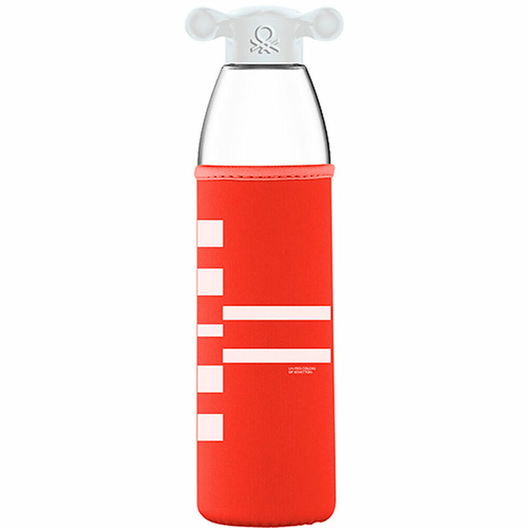 Bouteille d'eau Benetton Verre Borosilicaté (550 ml)